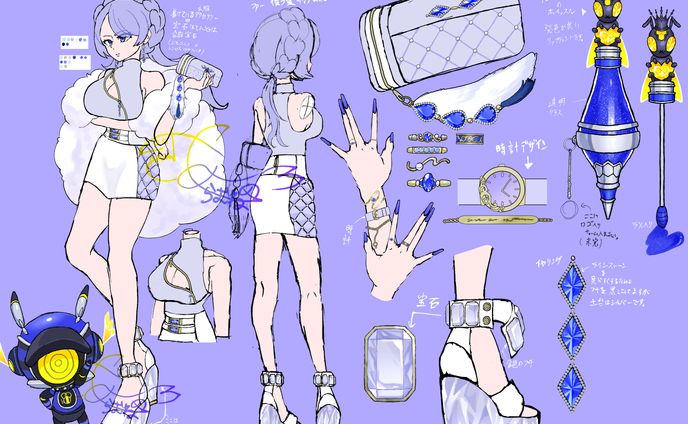 マリカ設定資料/Marika's setting materials