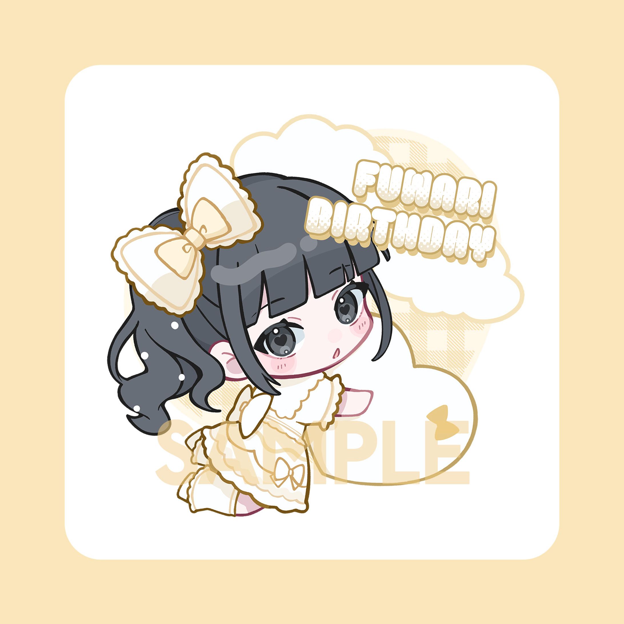 【白雲ふわり】生誕グッズイラスト-1