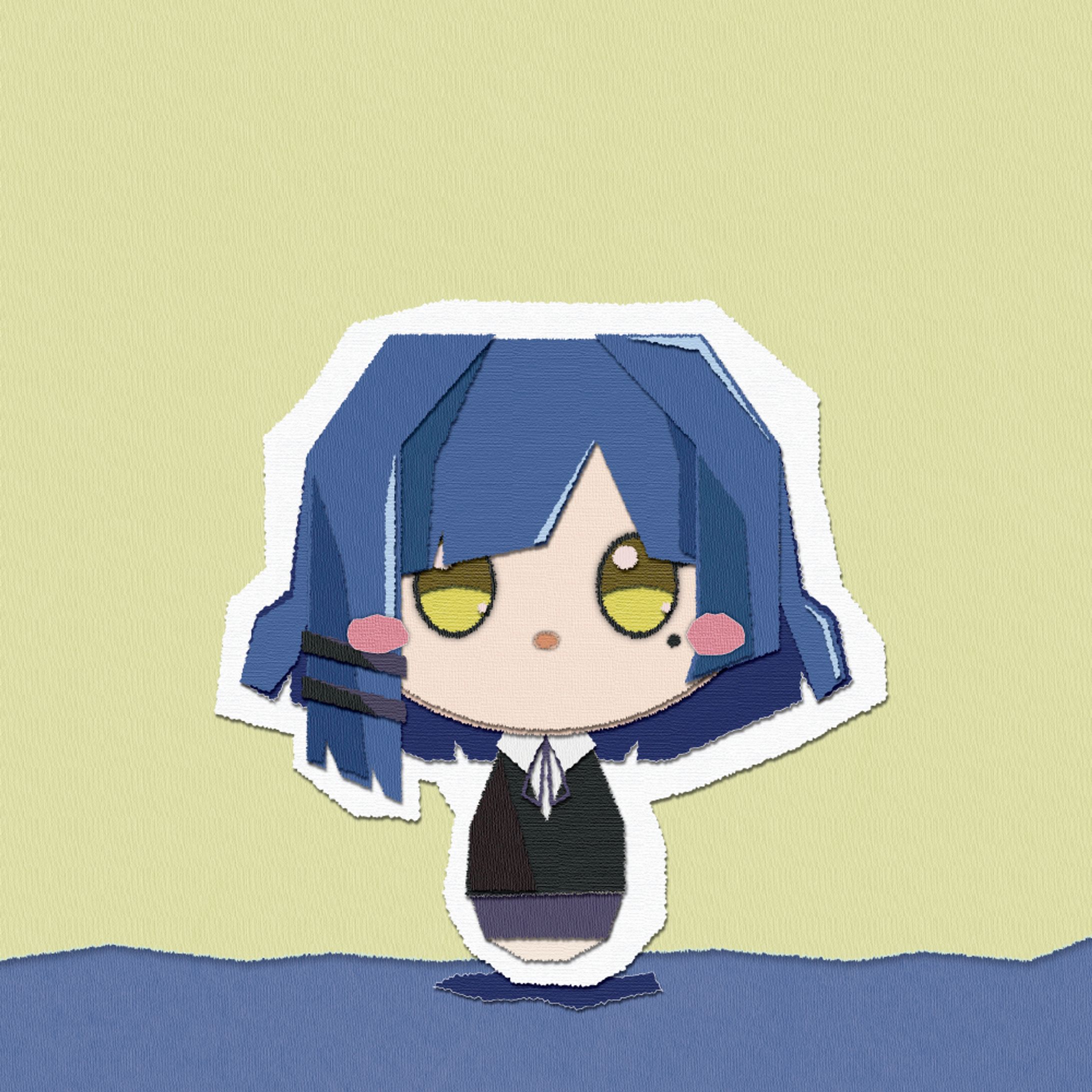 二次創作 ｜ ちぎり絵っぽいもの-1