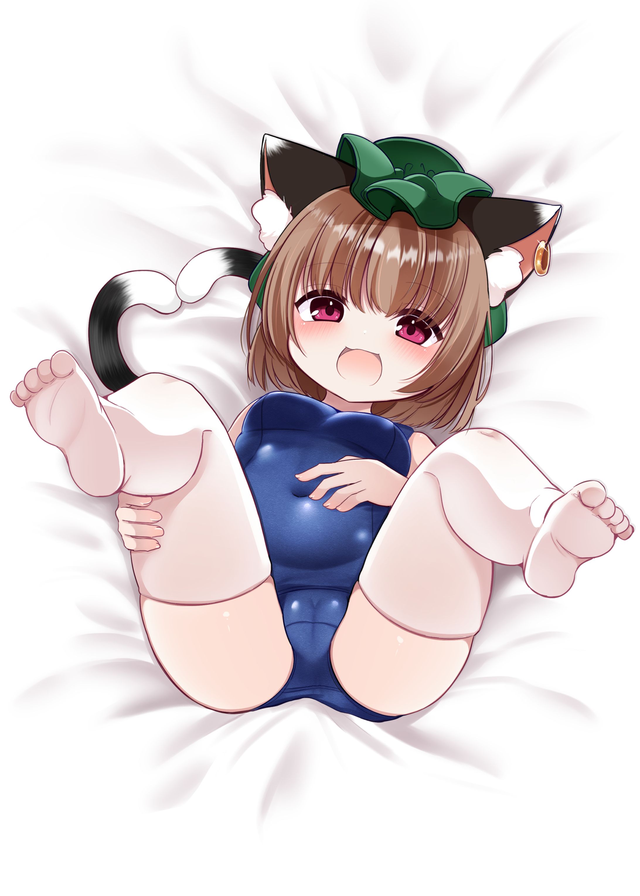 【二次創作】スク水橙ちゃん-1