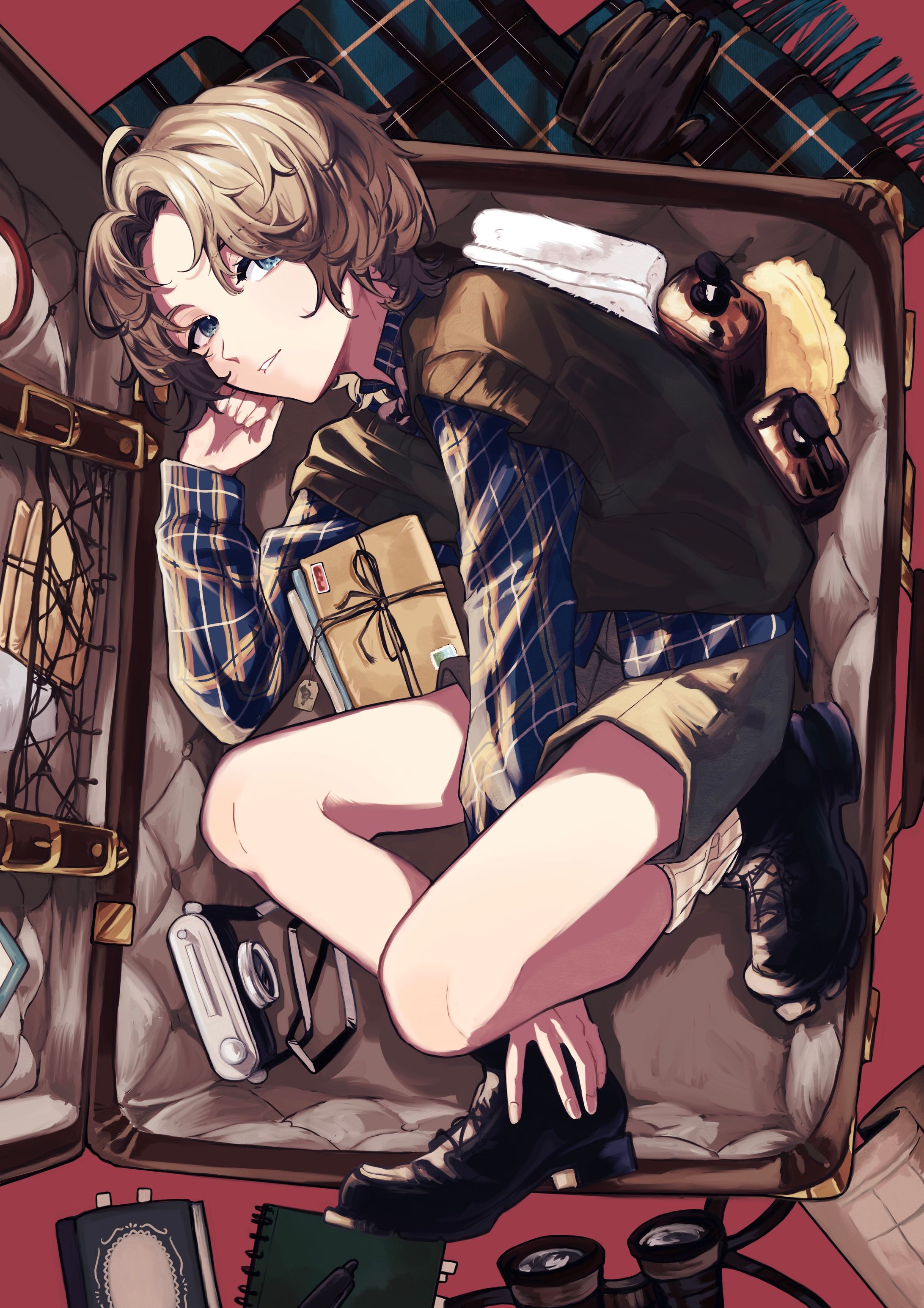 オリジナルイラスト（少年）-1