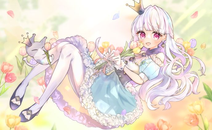 お誕生日配信用イラスト（玖堂ネルさん）