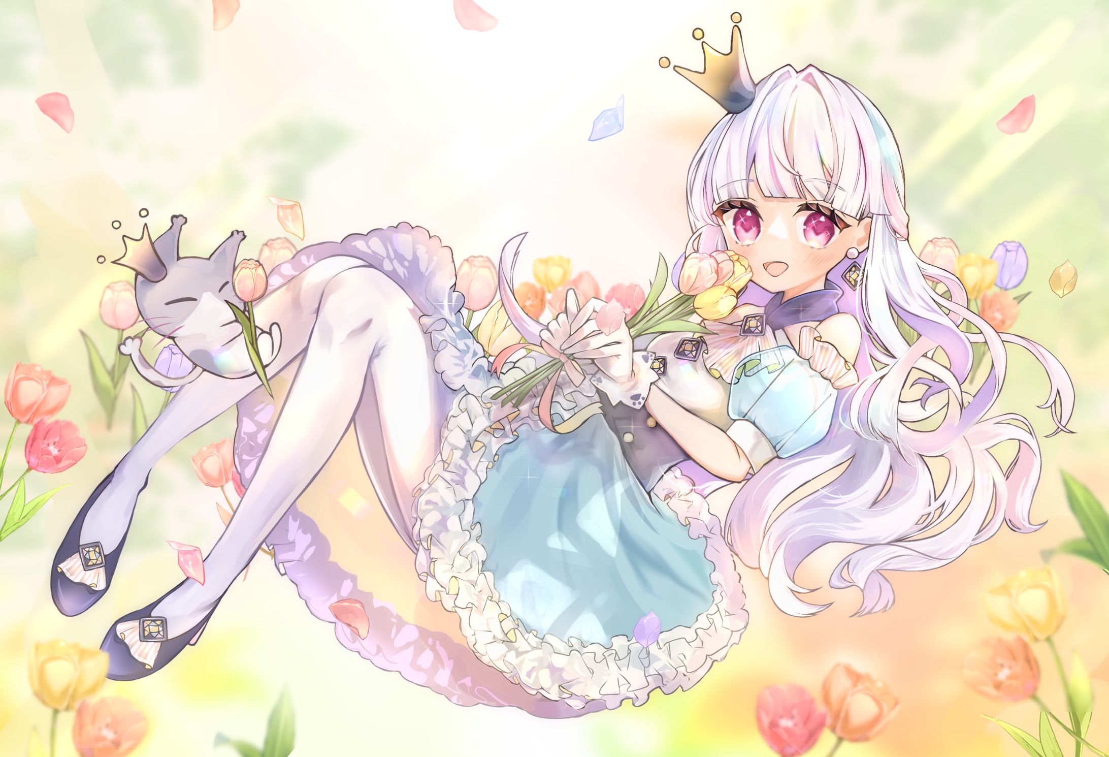 お誕生日配信用イラスト（玖堂ネルさん）-1