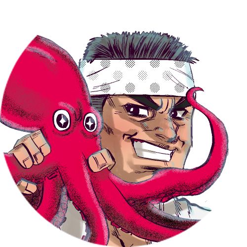 タコ商品紹介イラストと漫画のご依頼