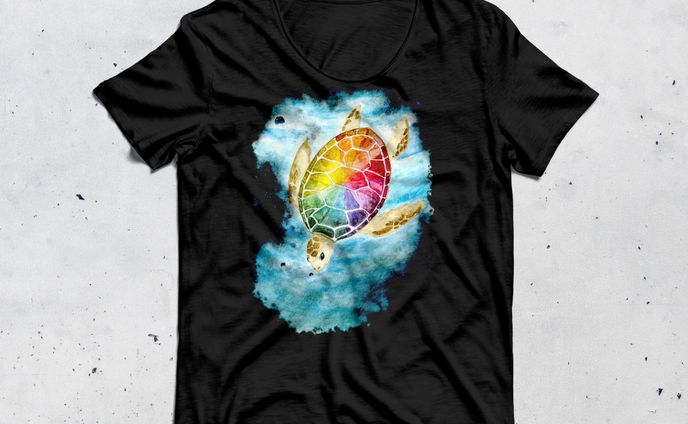 T-shirt: Turtle