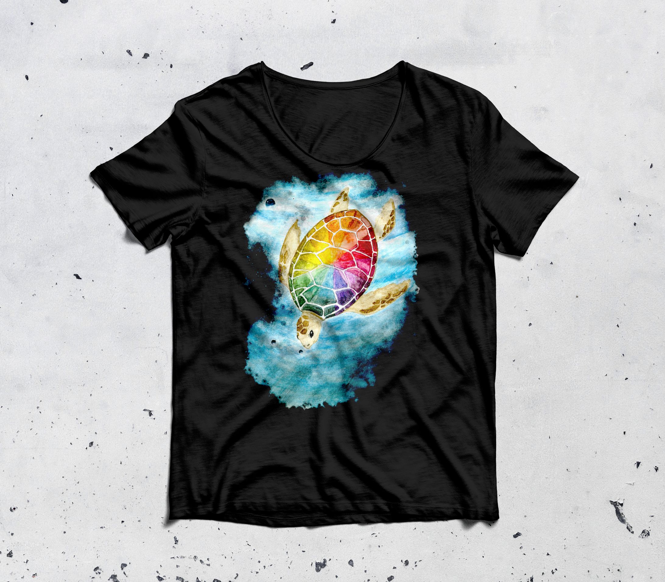 T-shirt: Turtle-1