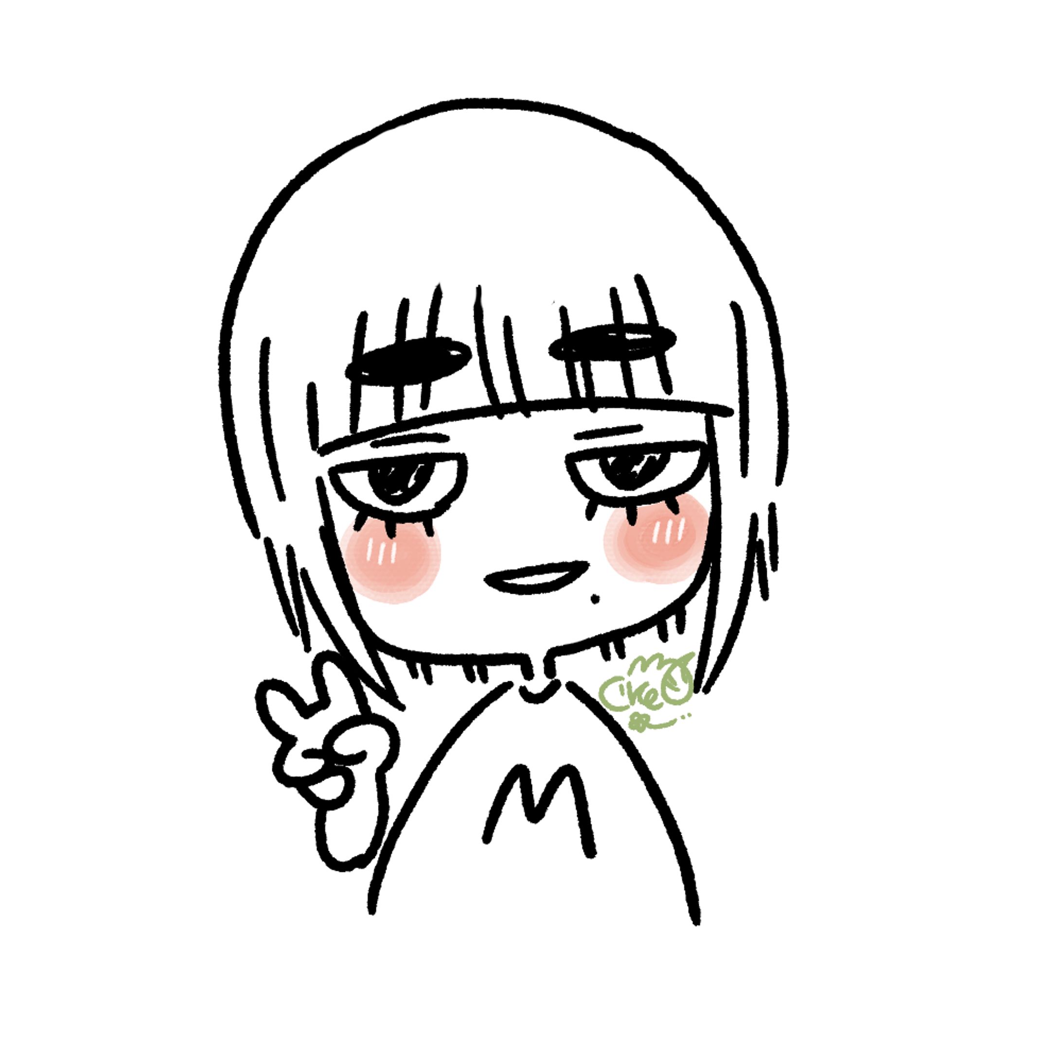 【サンプル】ラクガキ風イラスト-1