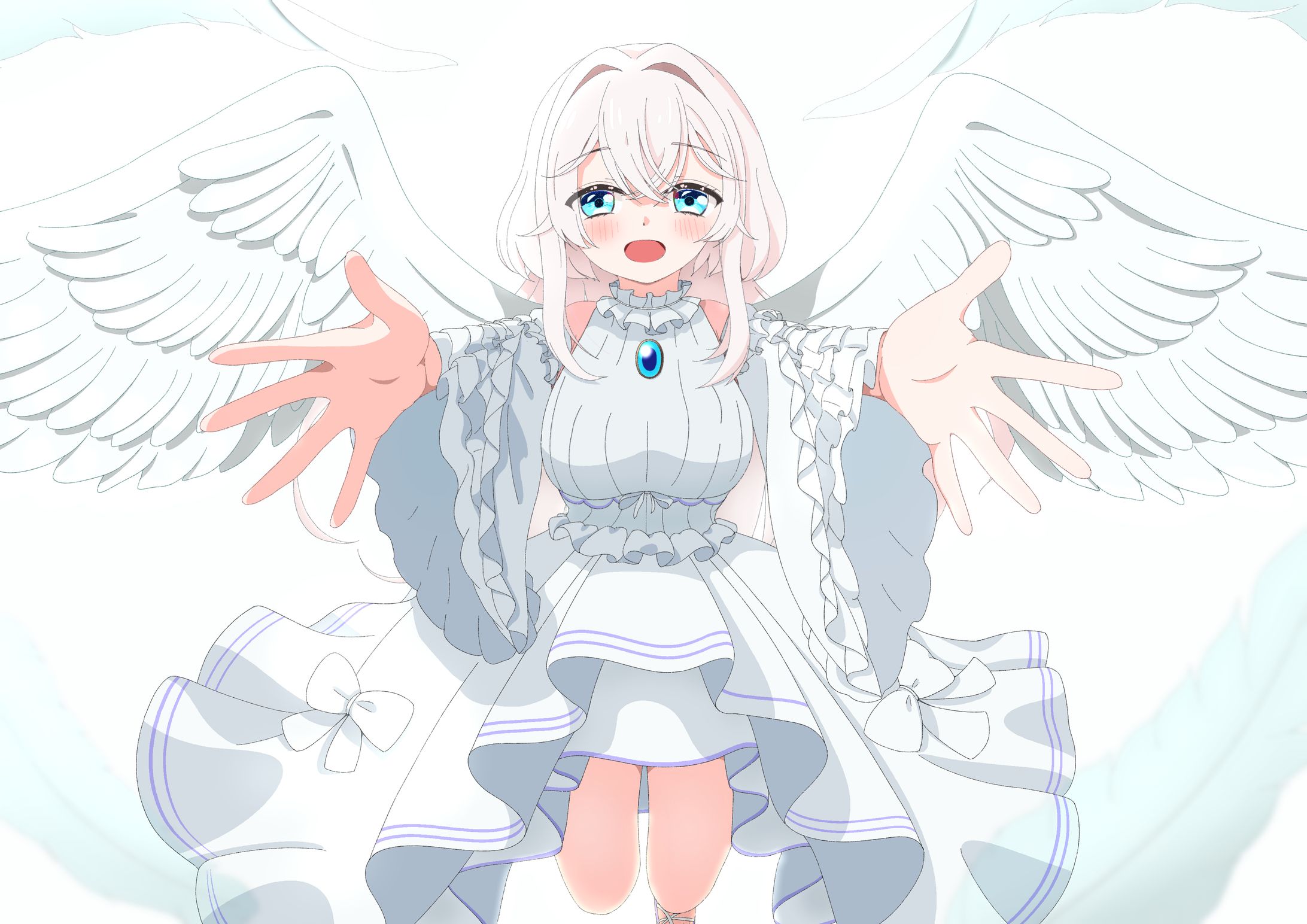天使つき とわちゃん ファンアート-1