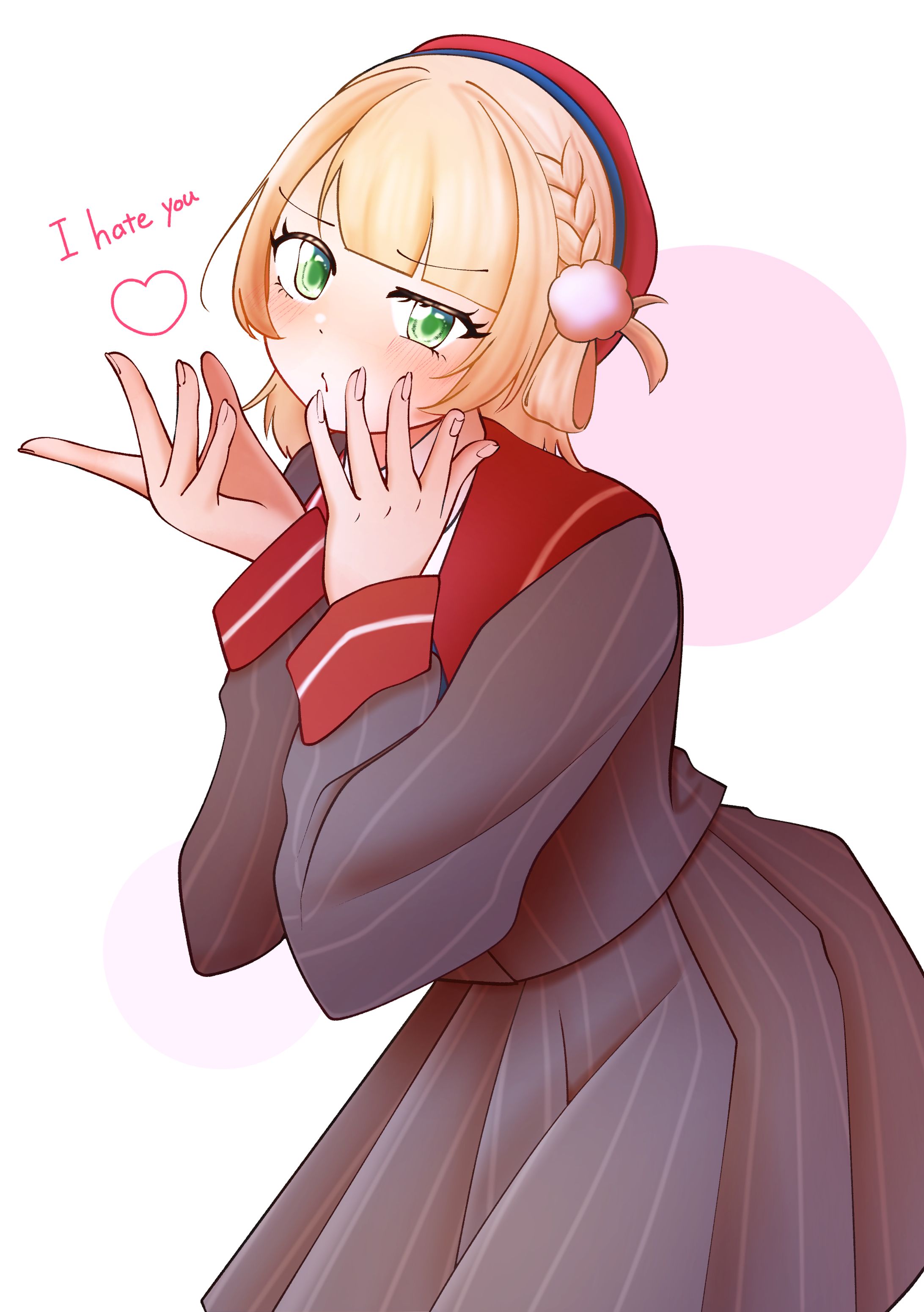 ファンアートしぐれうい「I hate you」-1