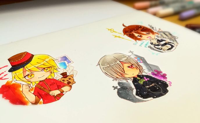 コピックイラスト