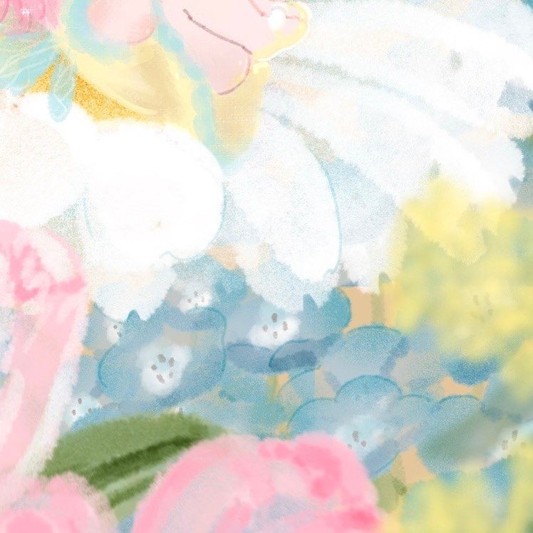 お寝坊さんな春の妖精🧚‍♀️💫 春の陽気に すやすや寝てる かわいい