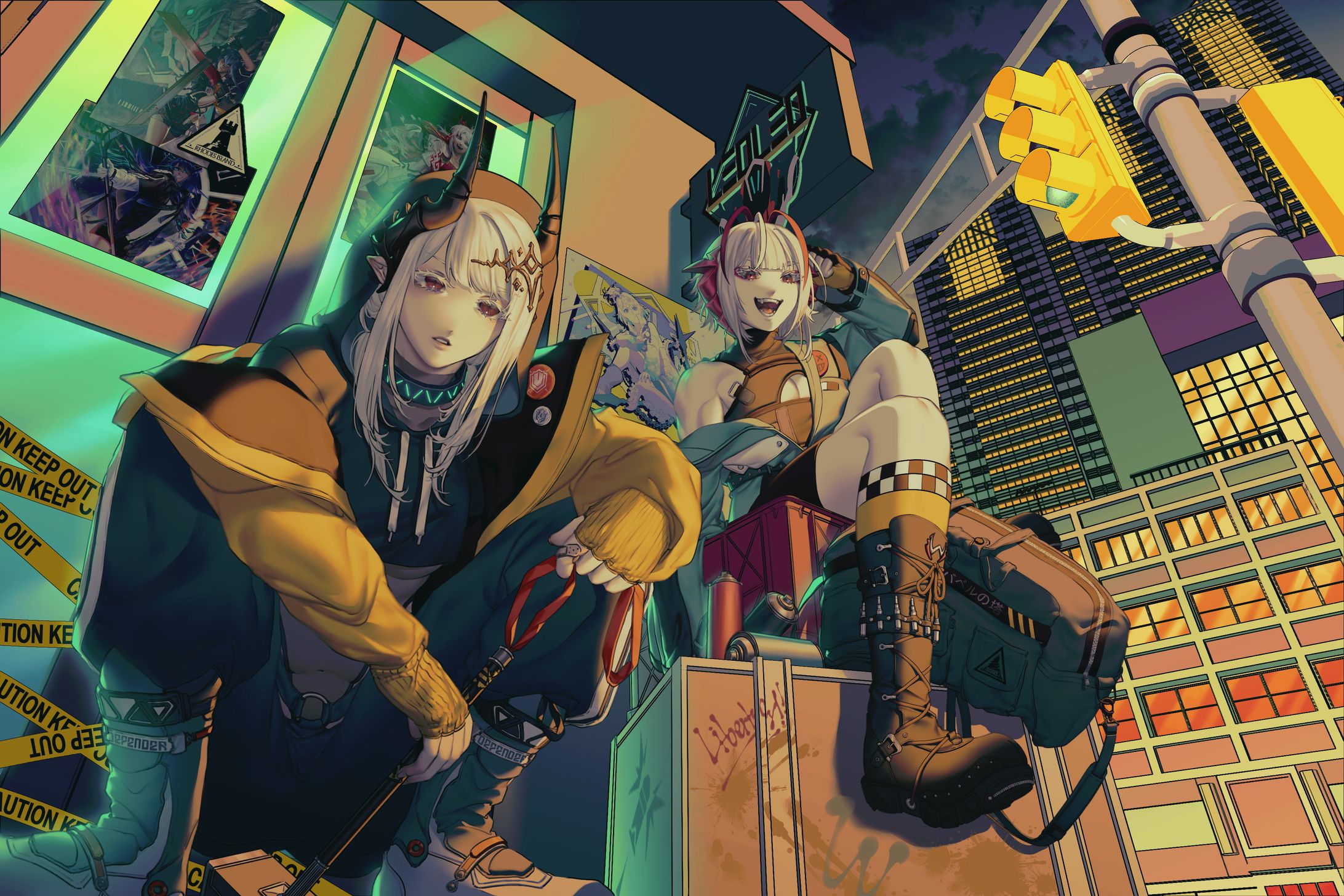 arknights fashion libertas zine illustration-1