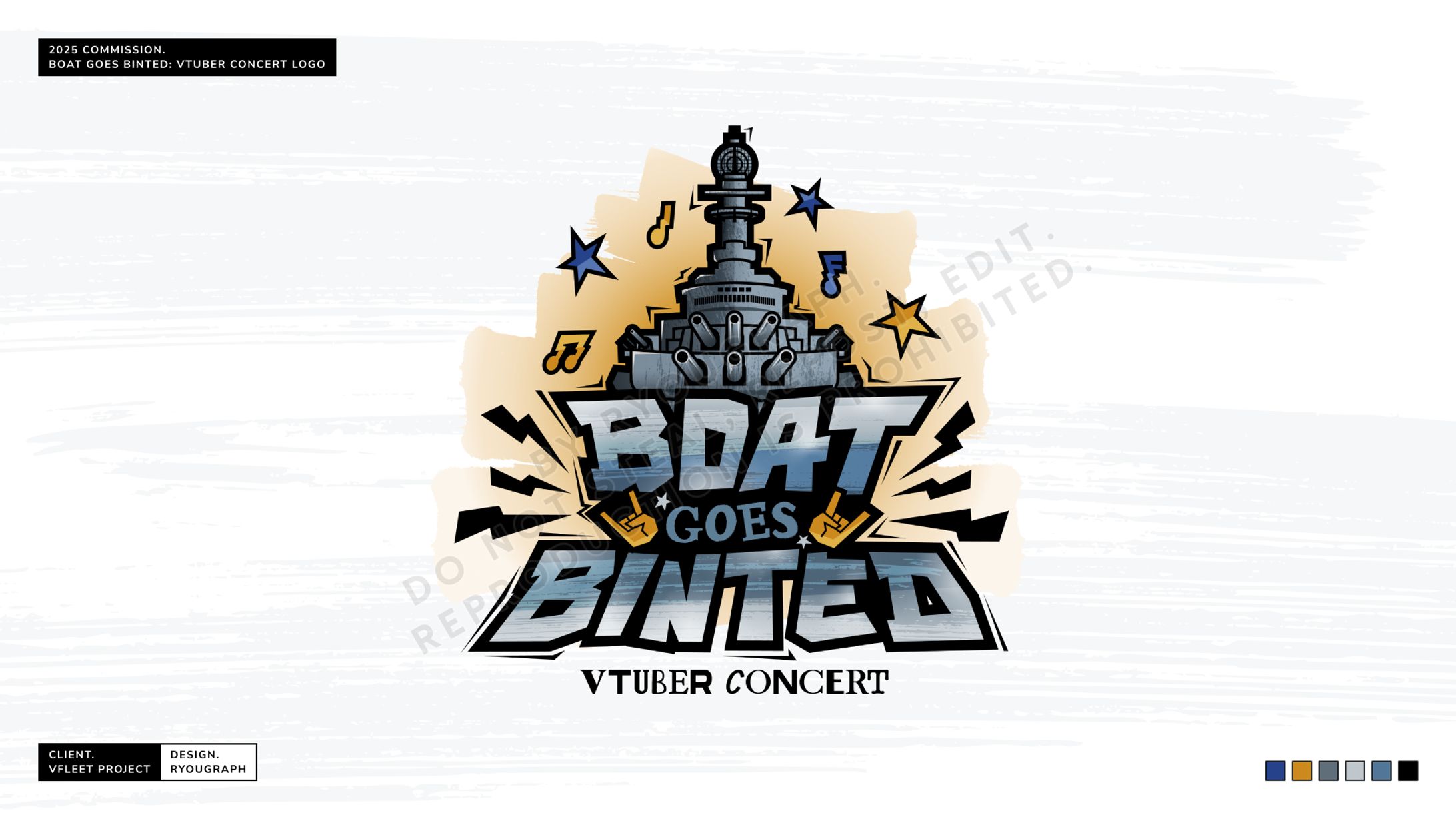BOAT GOES BINTED VTuber Concert Logo-1