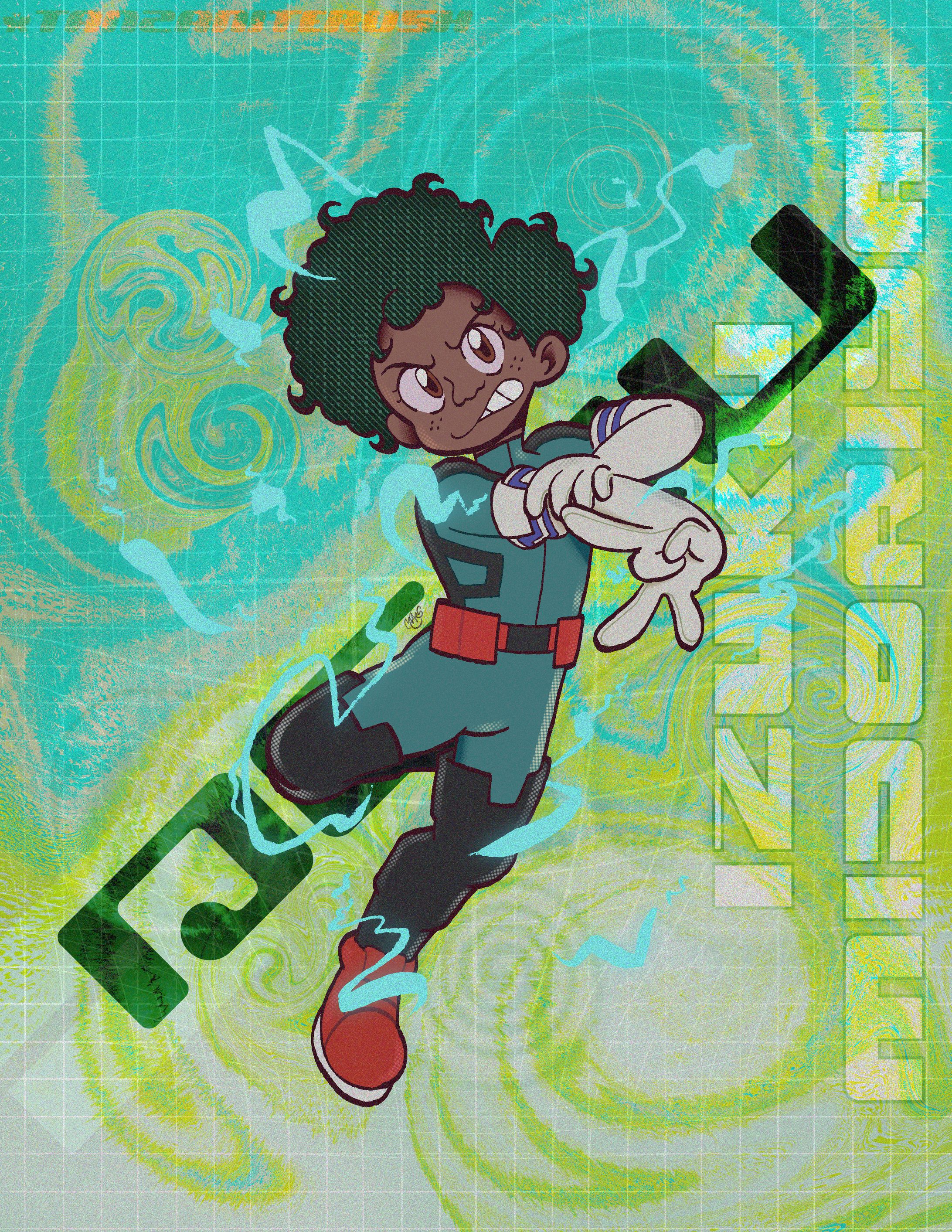 Number One Hero (Izuku Midoriya a.k.a. Deku from My Hero Academia)-1