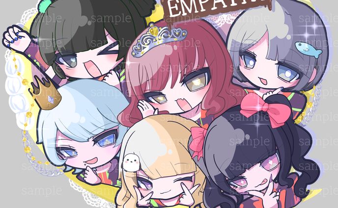 SDキャラグッズイラスト①