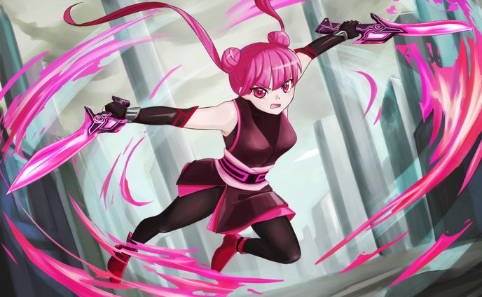 【オリジナル】双剣のシエラ