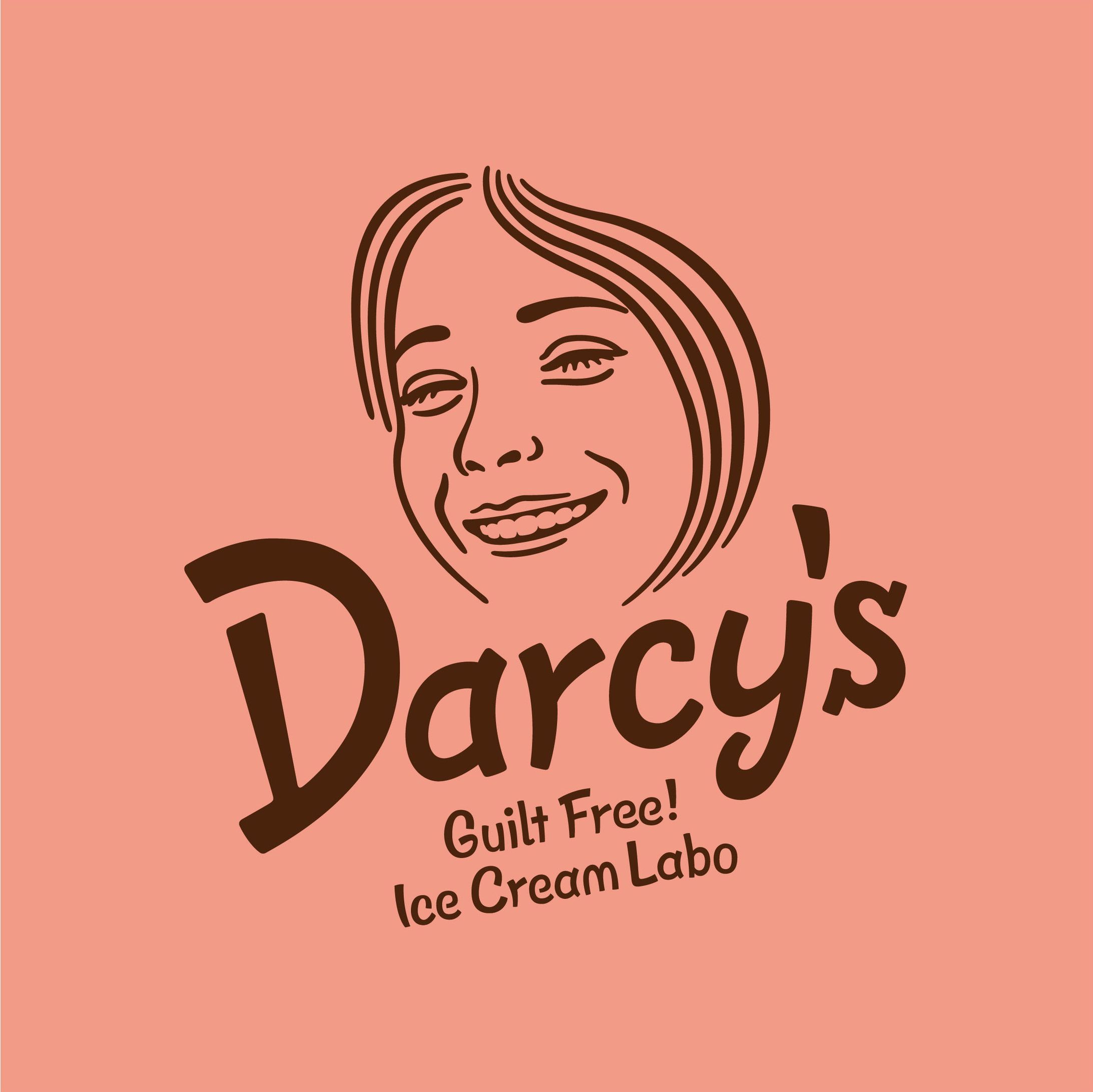 Darcy's Guilt Free Ice Cream ロゴ＆パッケージ＆ビジュアル-1
