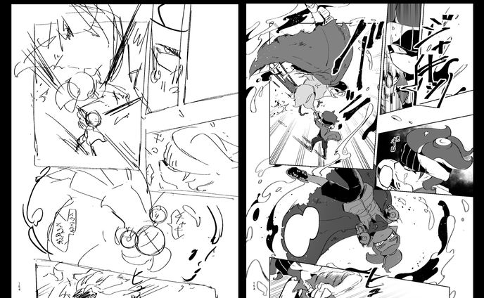 【作品過程】漫画