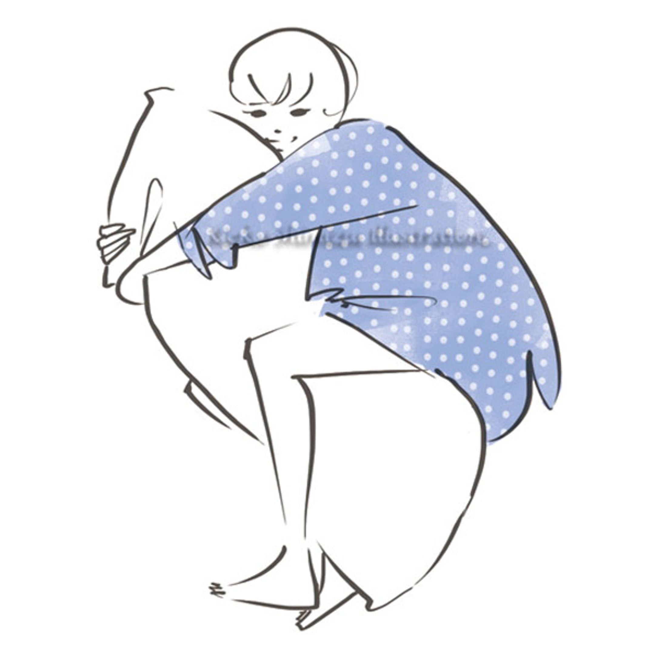 オリジナルイラスト-眠い--1