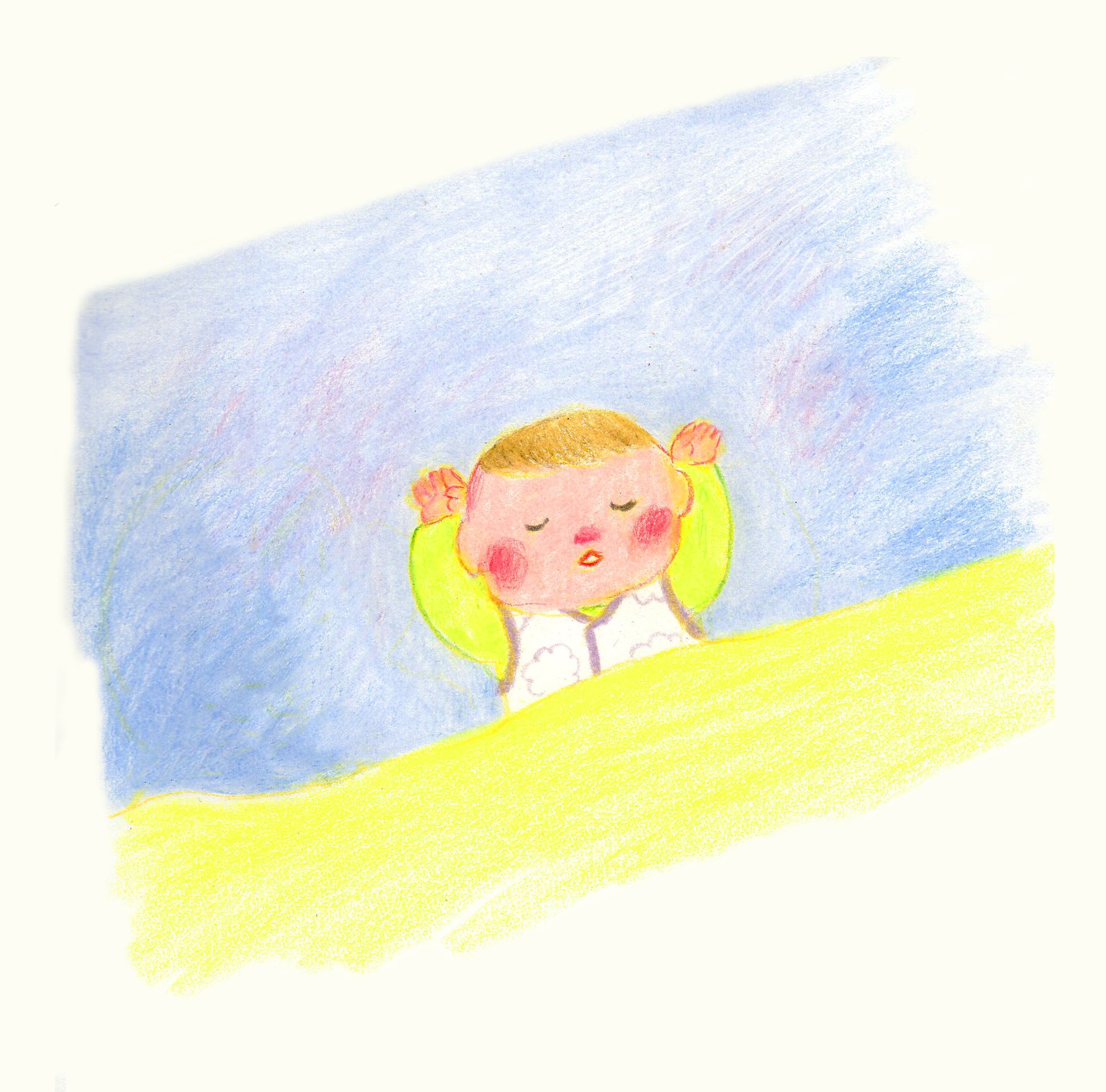 夜泣き改善の日-1