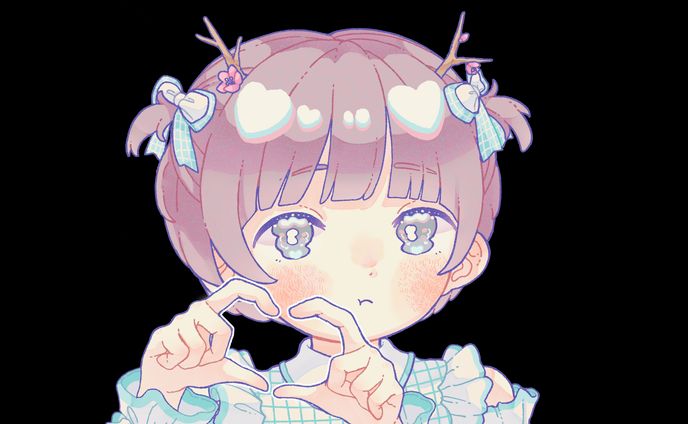 可愛い、ジャケットイラスト制作