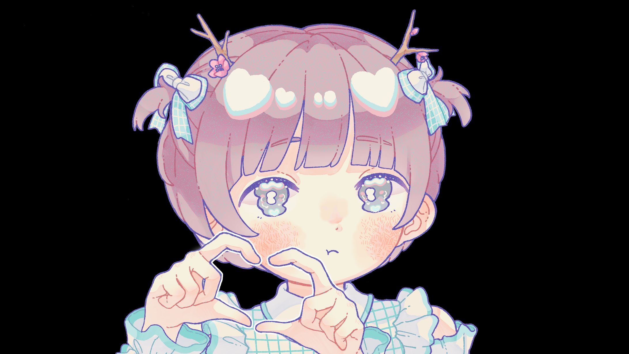 ご依頼【ジャケット・MVイラスト】可愛くてごめん/みちとせ(cover)-1
