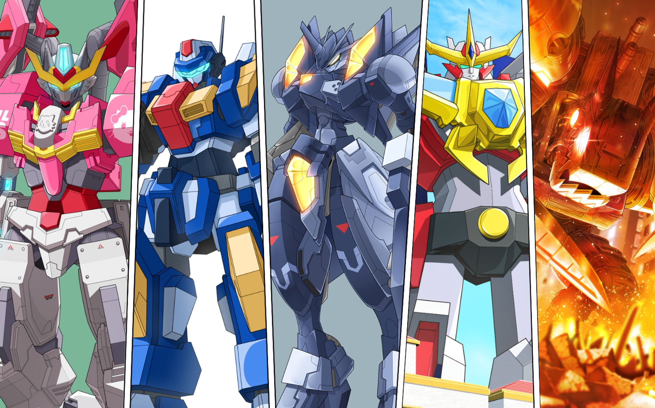 ロボット系イラストサンプル01-1