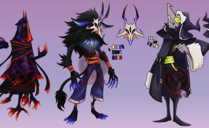 Character Design & Ref Sheets