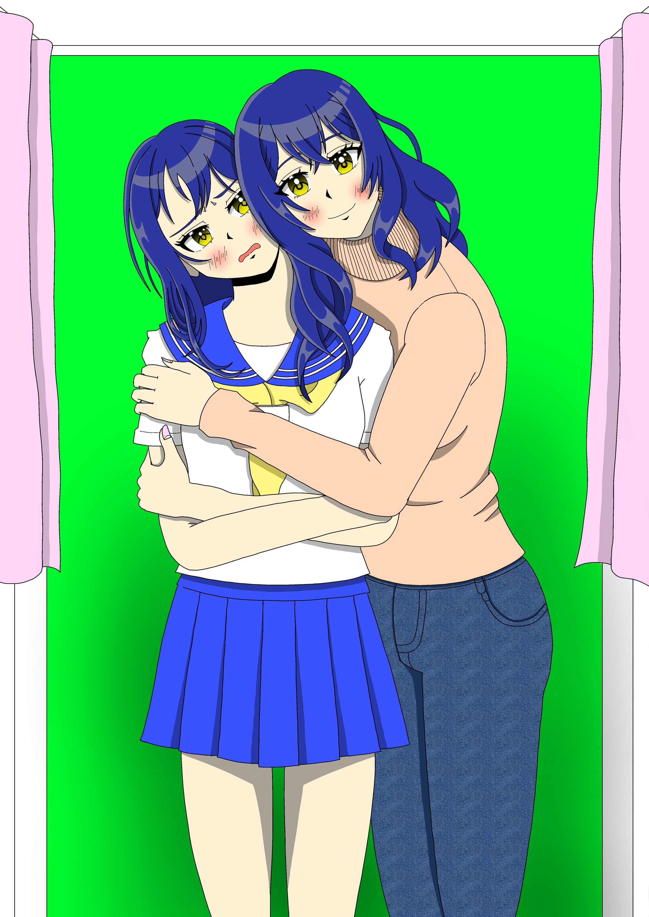 委員長と母　2枚-1