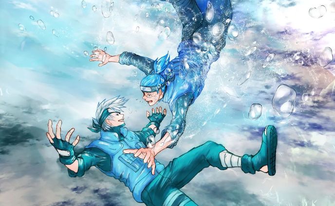 #カカイル #🍆🐬 #kkir #kakairu⁡
⁡⁡
⁡2021年2月に描いたもの。⁡
⁡この頃まだ塗りがよくわかんなくてめちゃくちゃ厚塗りしてたね。
