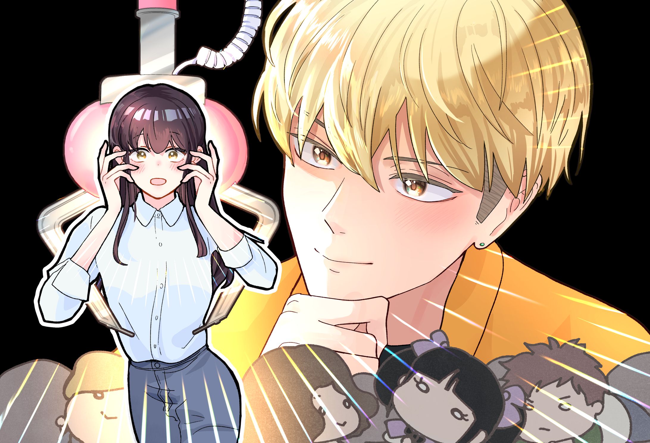 女性向け表紙イラスト③-1