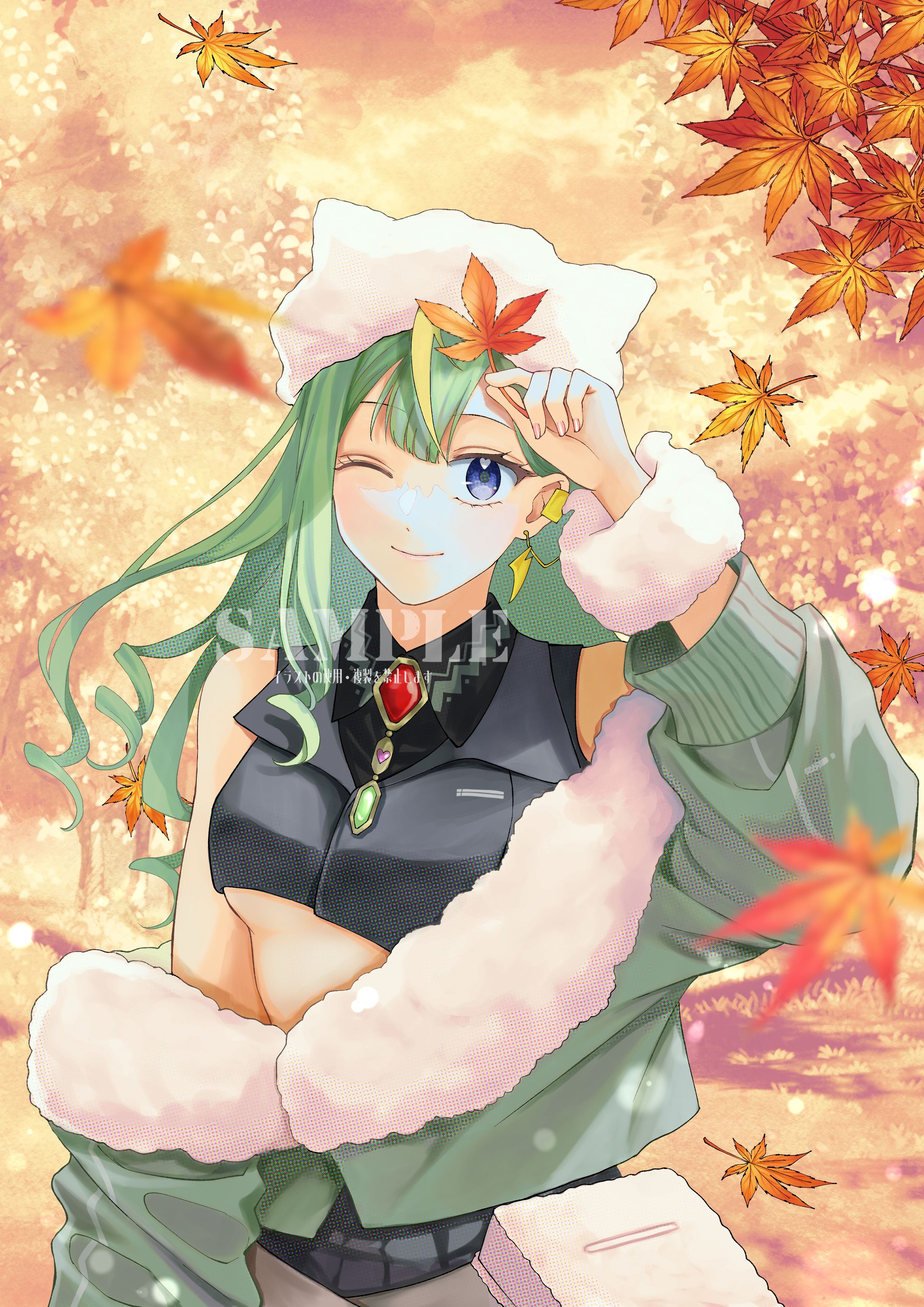 壁紙・サムネ用のご依頼★VTuber 彩生つむぎ様-1