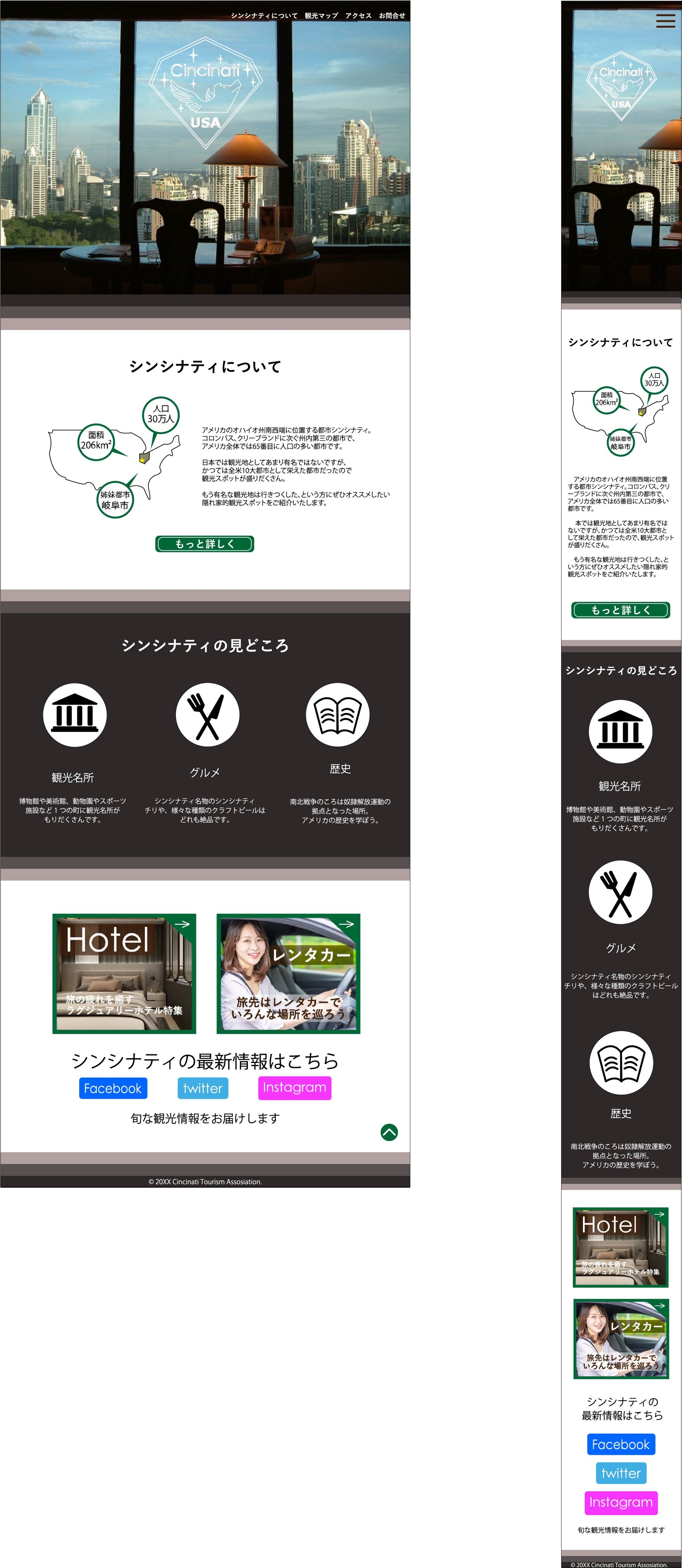 Cincinati 観光サイト-1