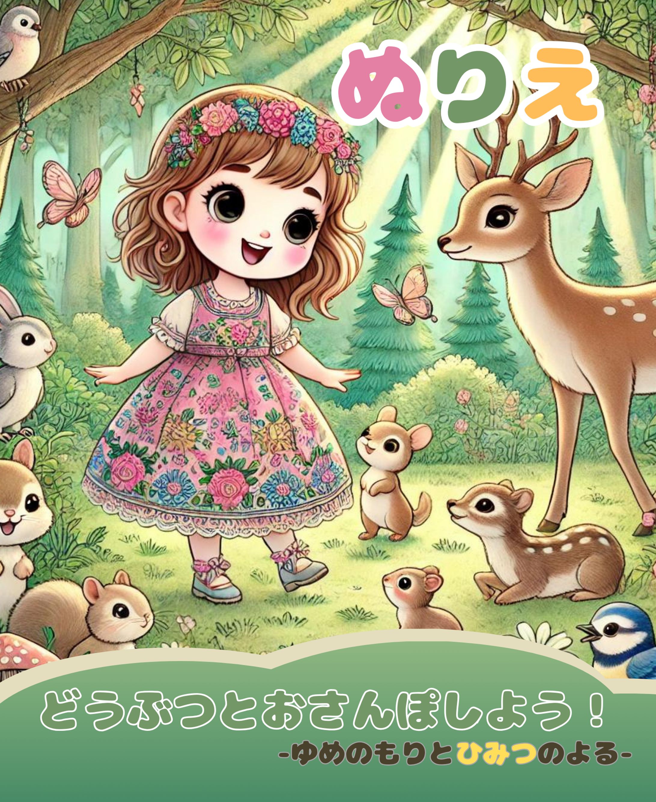 AIで作成した塗り絵-1