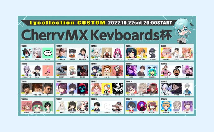 Lycollection様 イベント用画像制作