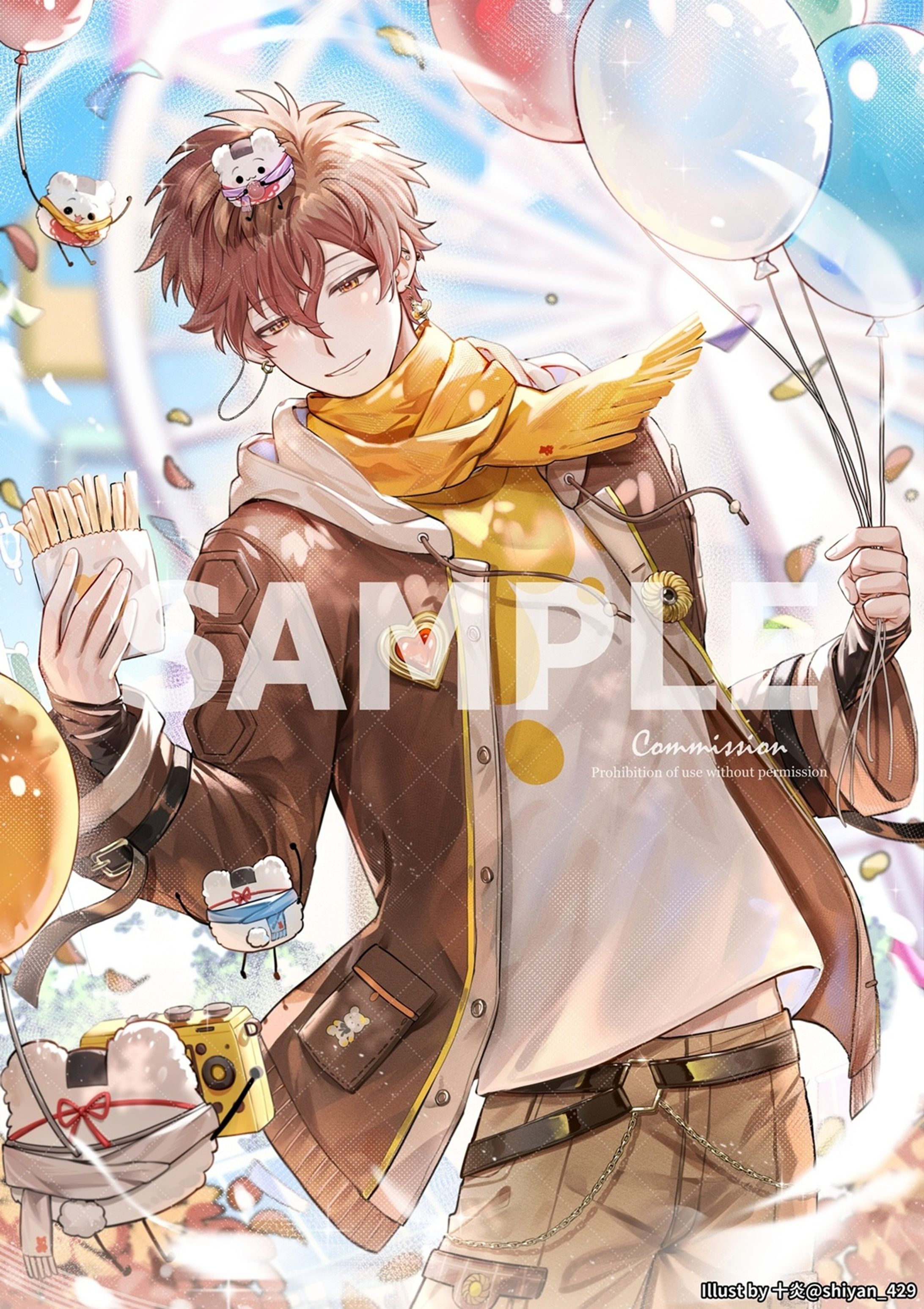 粉絲委託 | CaKano情人節賀圖-1