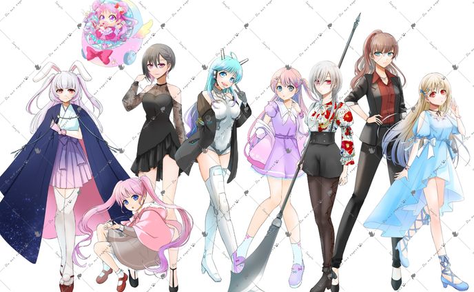 女性立ち絵