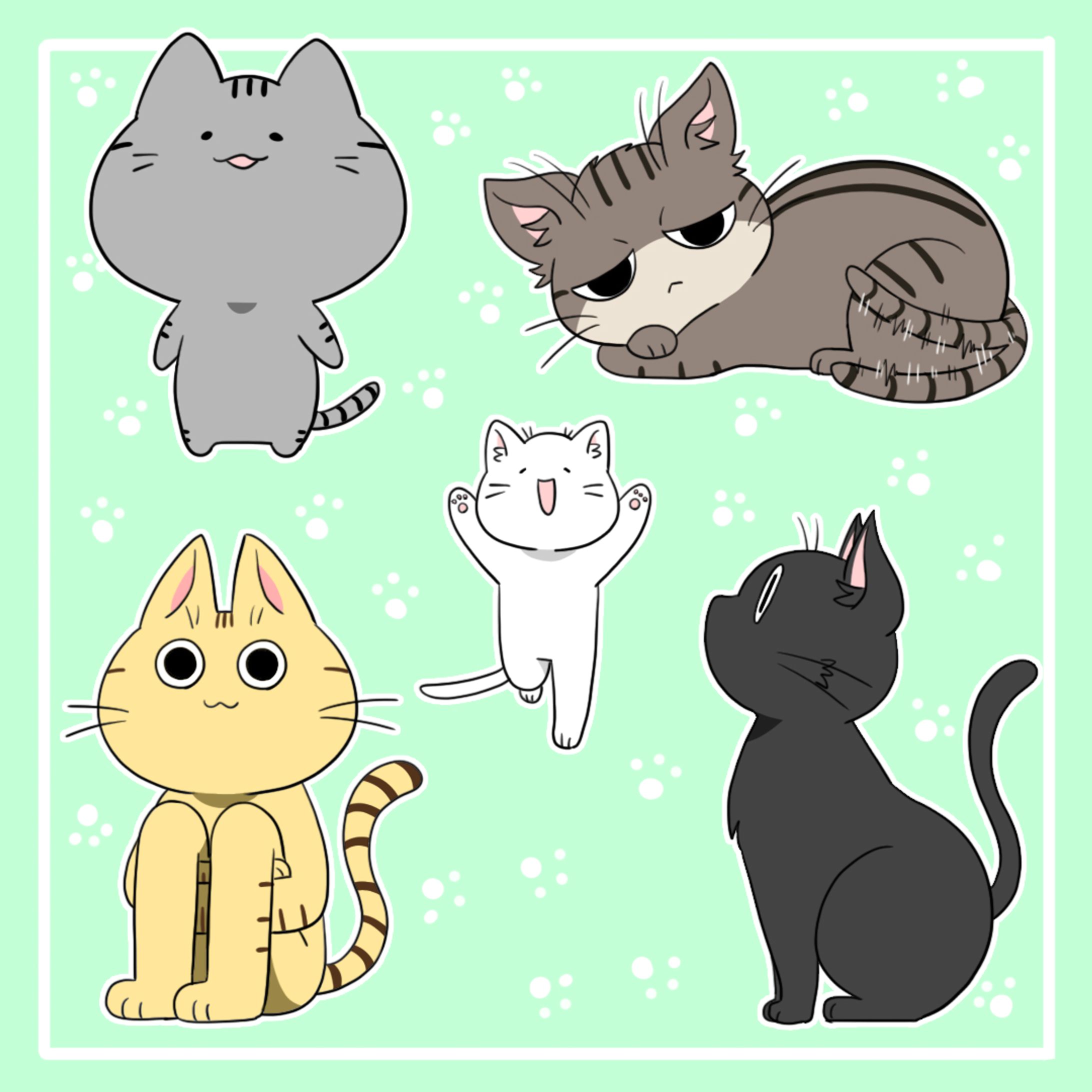 猫のゆるキャラ-1