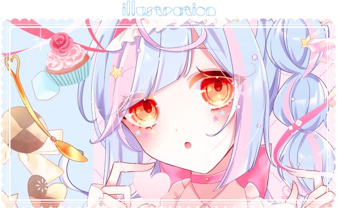 タペストリーイラスト