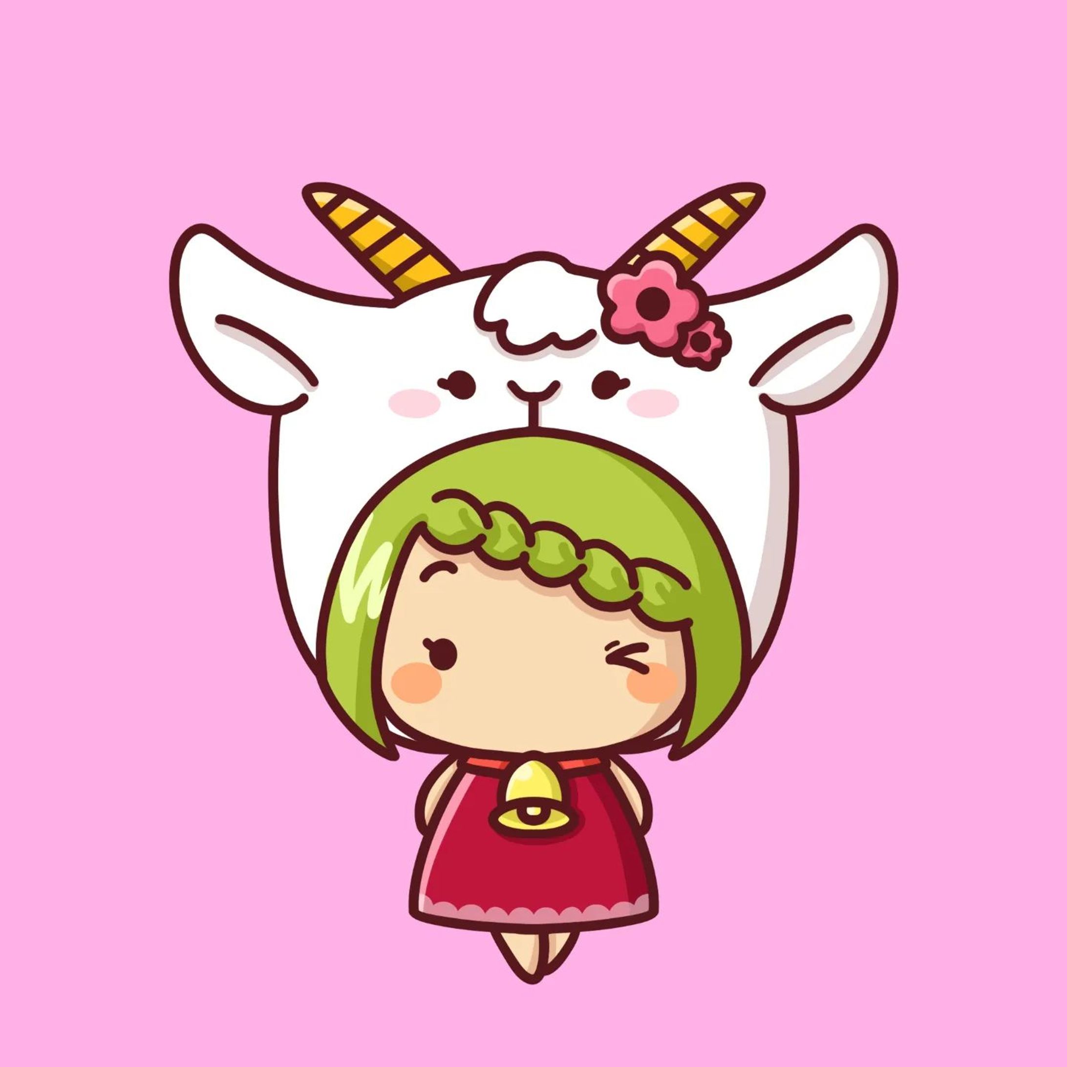 ヤギ🐐

#二頭身キャラ #被り物 #nft #nftart
#drawing #イラスト #illustration #シンプルイラスト #simpleillustration #art #ゆるいらすと #プロクリエイト #procreate #cute #かわいいイラスト #illustgram #ゆるかわイラスト #ゆるふわイラスト #シンプルなデザイン #designer #デザイナー #イラストレーター #illustrator #デジタルイラスト #digitalillustration-1