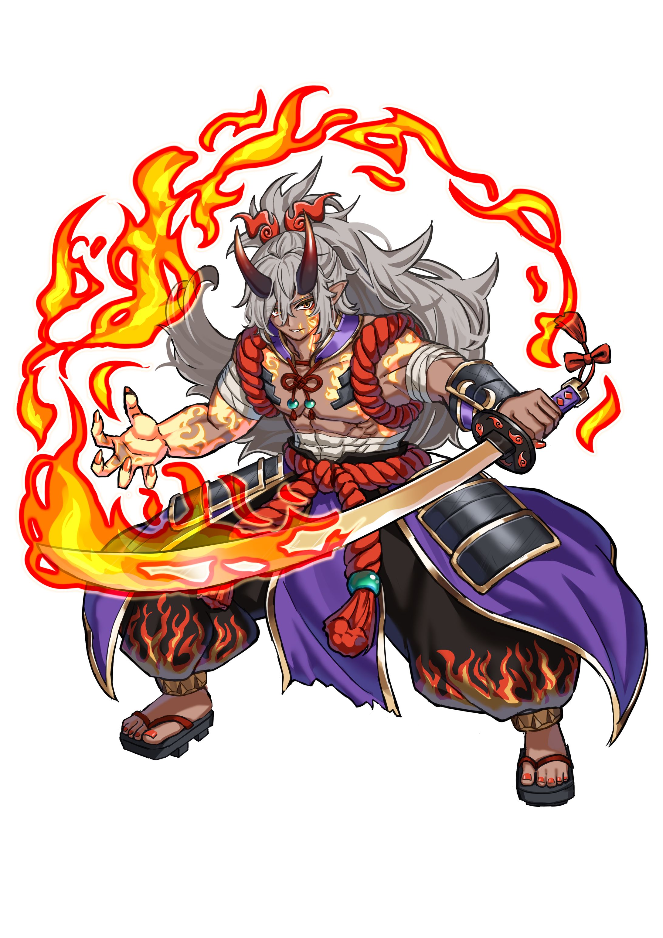 和モチーフキャラデザ_炎-1