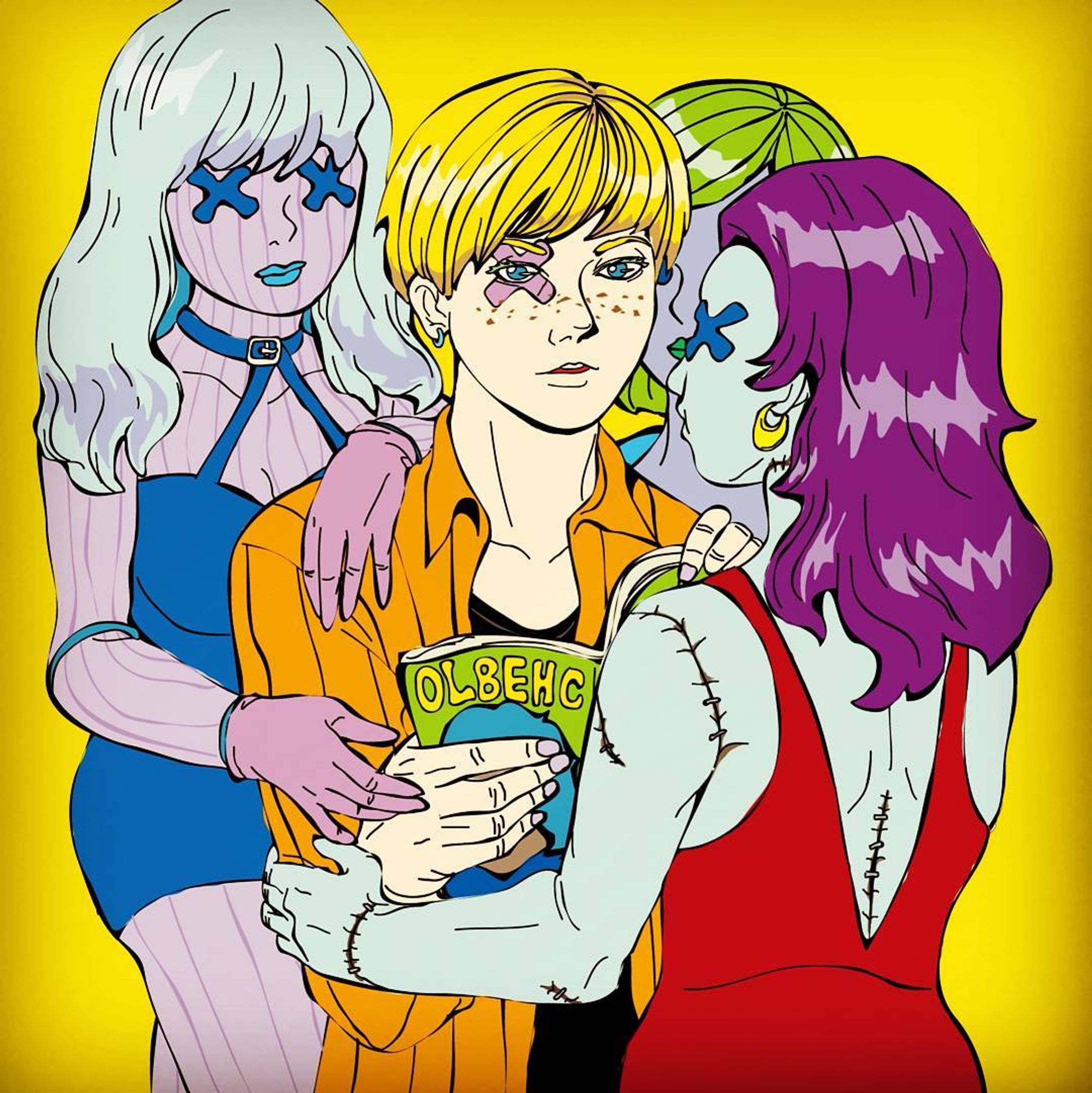 #金髪
#ソバカス
#女の人
#ガール
#ボーイ
#イラスト
#絵
#blondehair 
#boy
#girl
#woman
#book
#picture
#CHEBLO-1