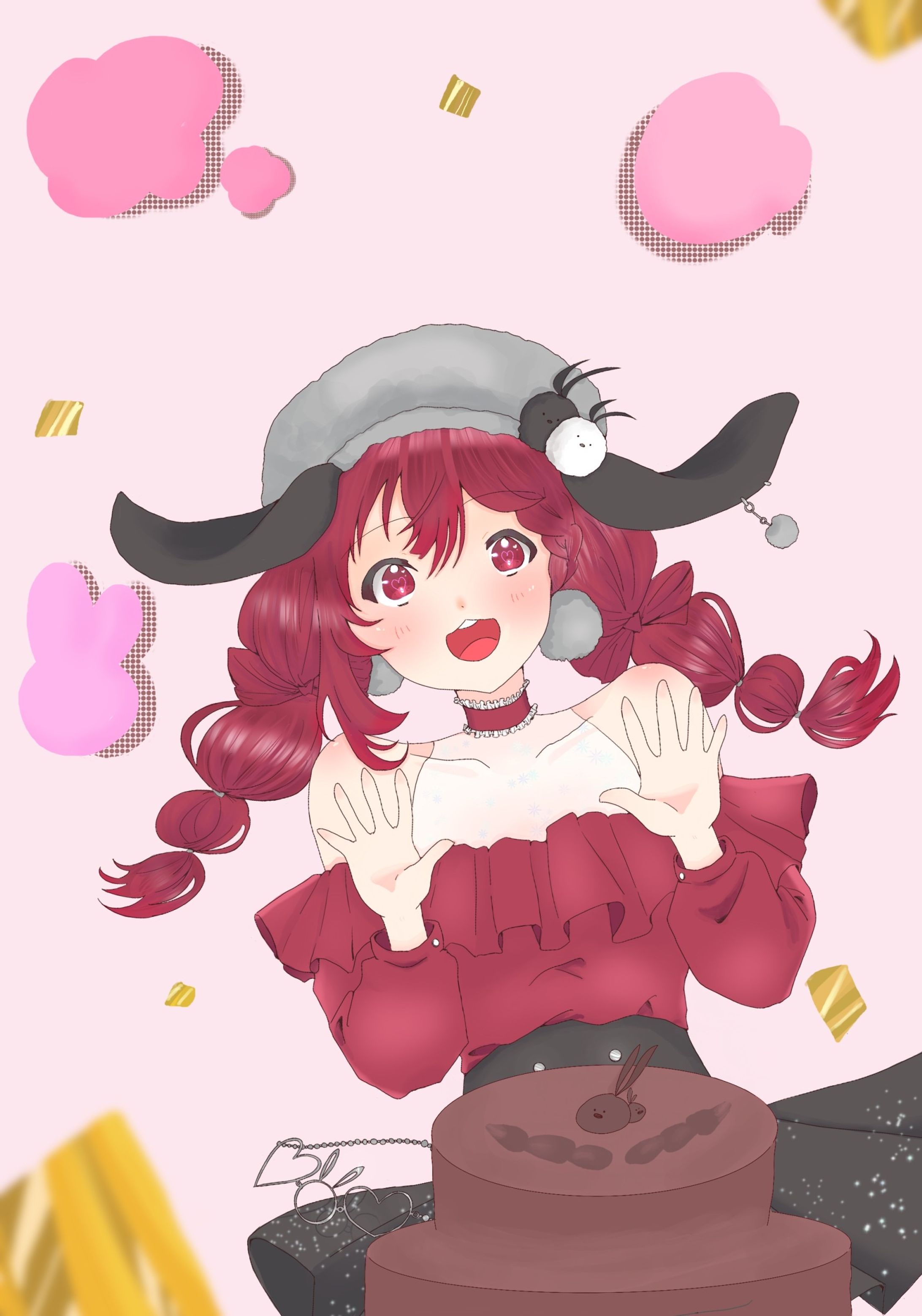 お誕生日イラスト-1