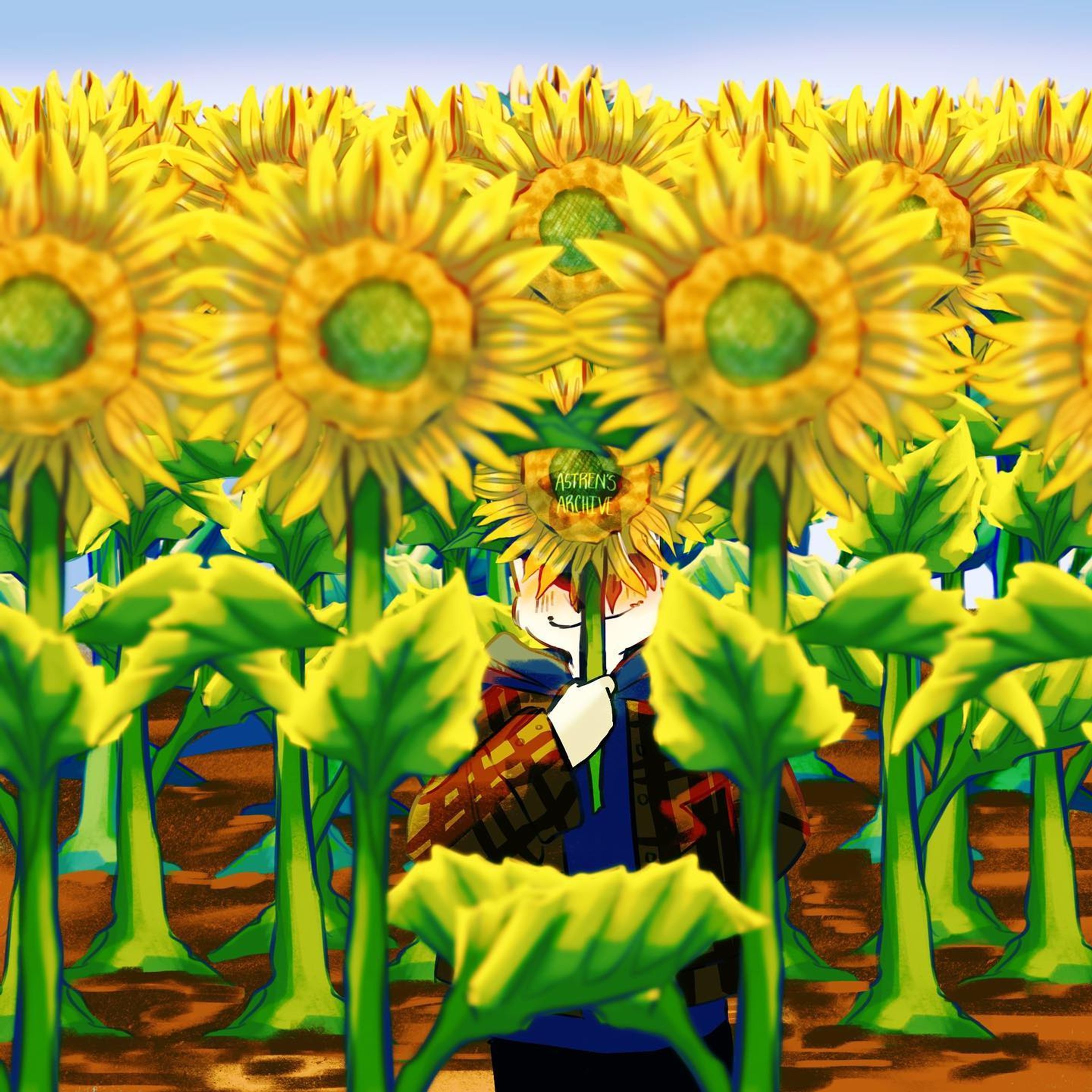 Another art piece for my other favorite flower, the Sunflower. It takes in radiation AND always find the light? Beautiful really. 
.
.
.
#sunflower #art #digitalart #digitalpainting #artistsoninstagram #fursona #fursonaart #illustration #illustrator-1