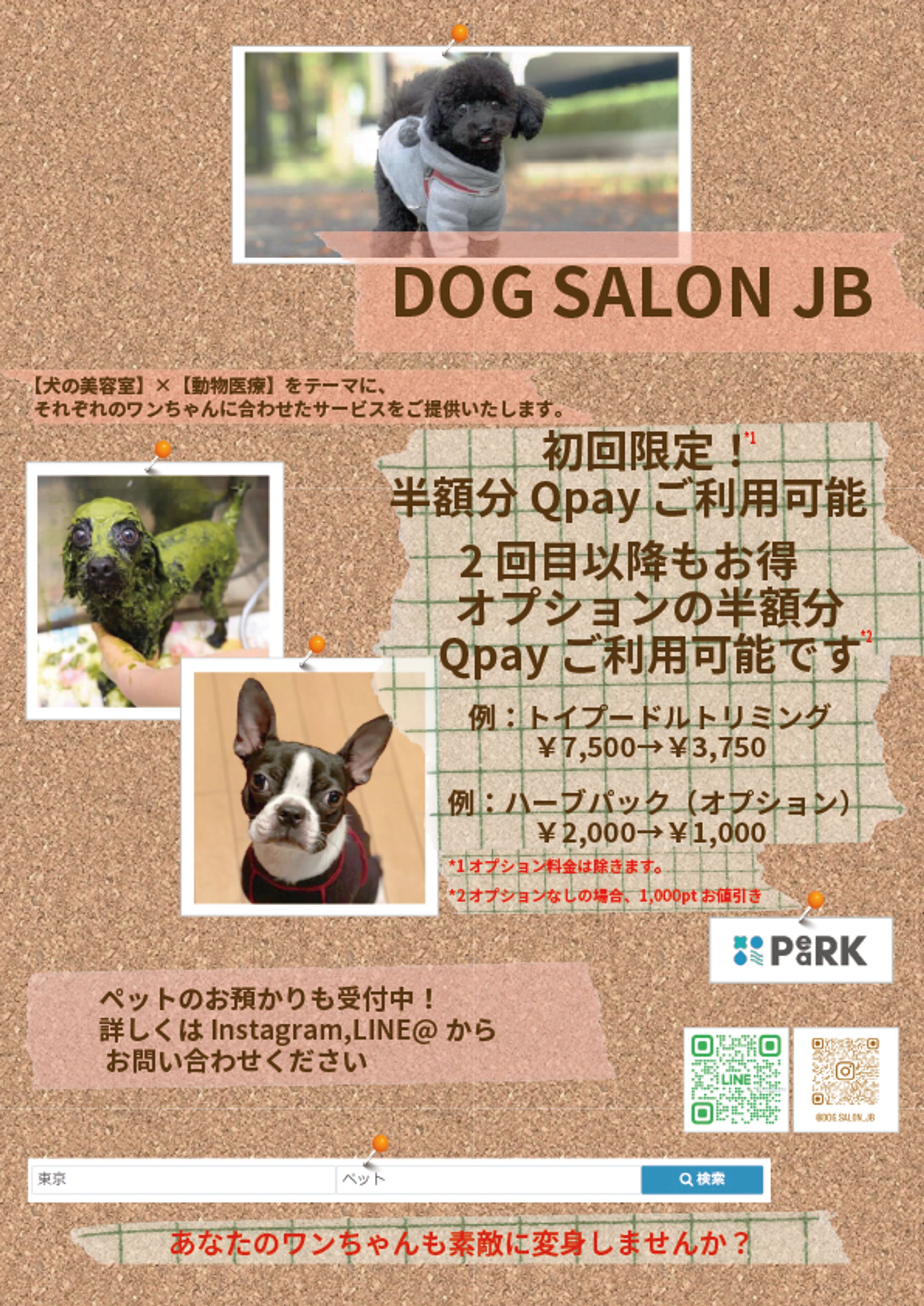 DOGSALON JB　チラシ-1