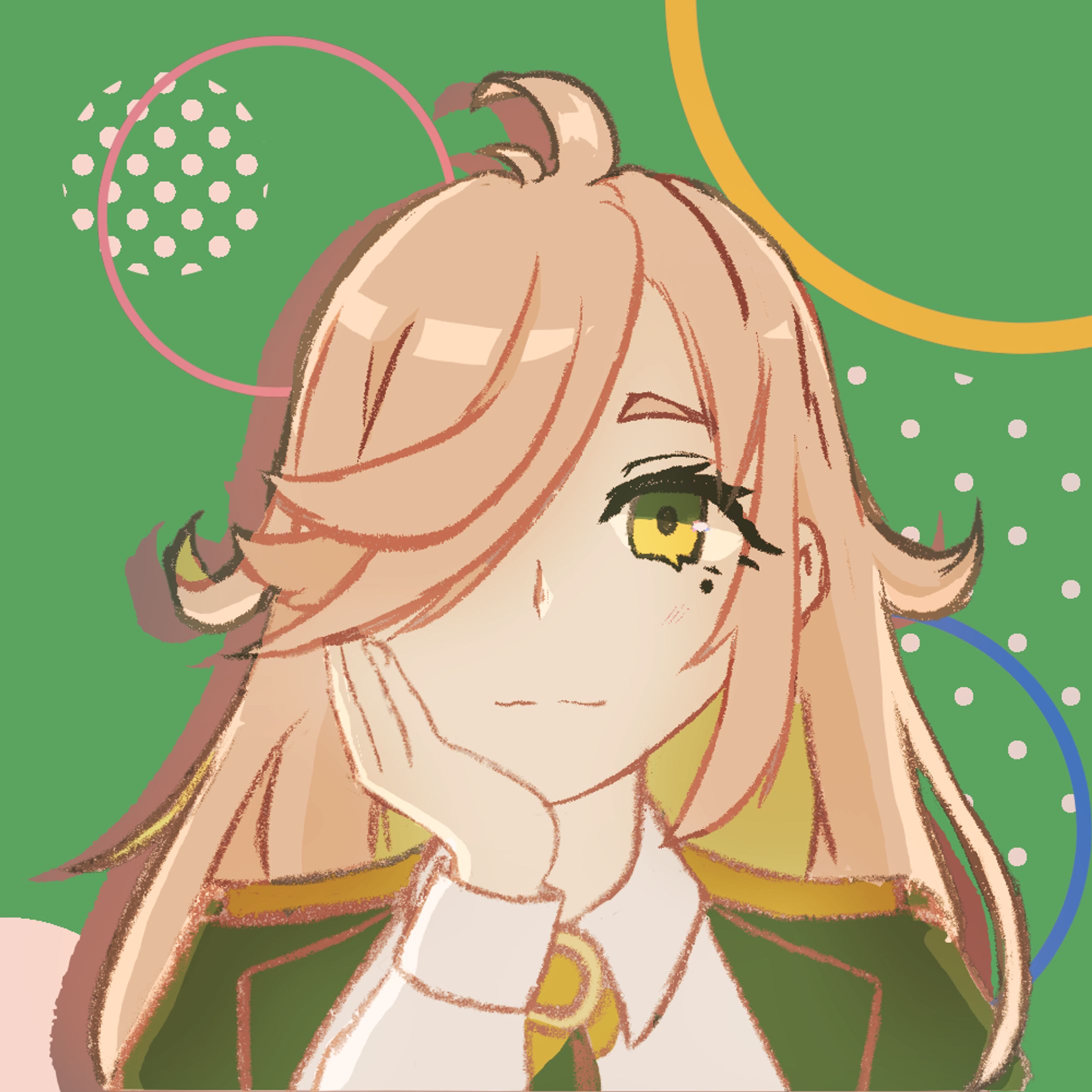 バストアップキャライラスト-1