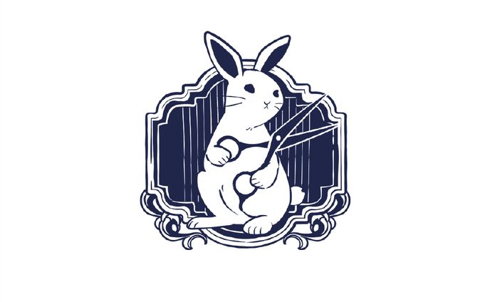 ロゴ｜うさぎ専門のグルーミング