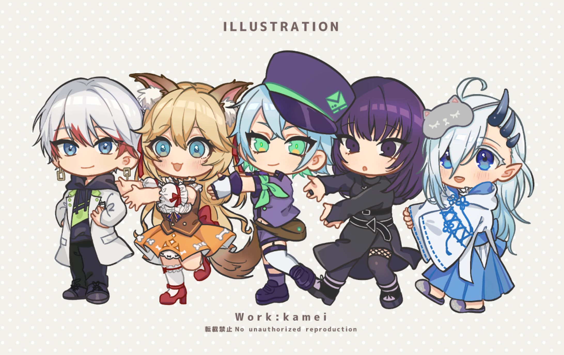 【ミニキャライラスト】-1