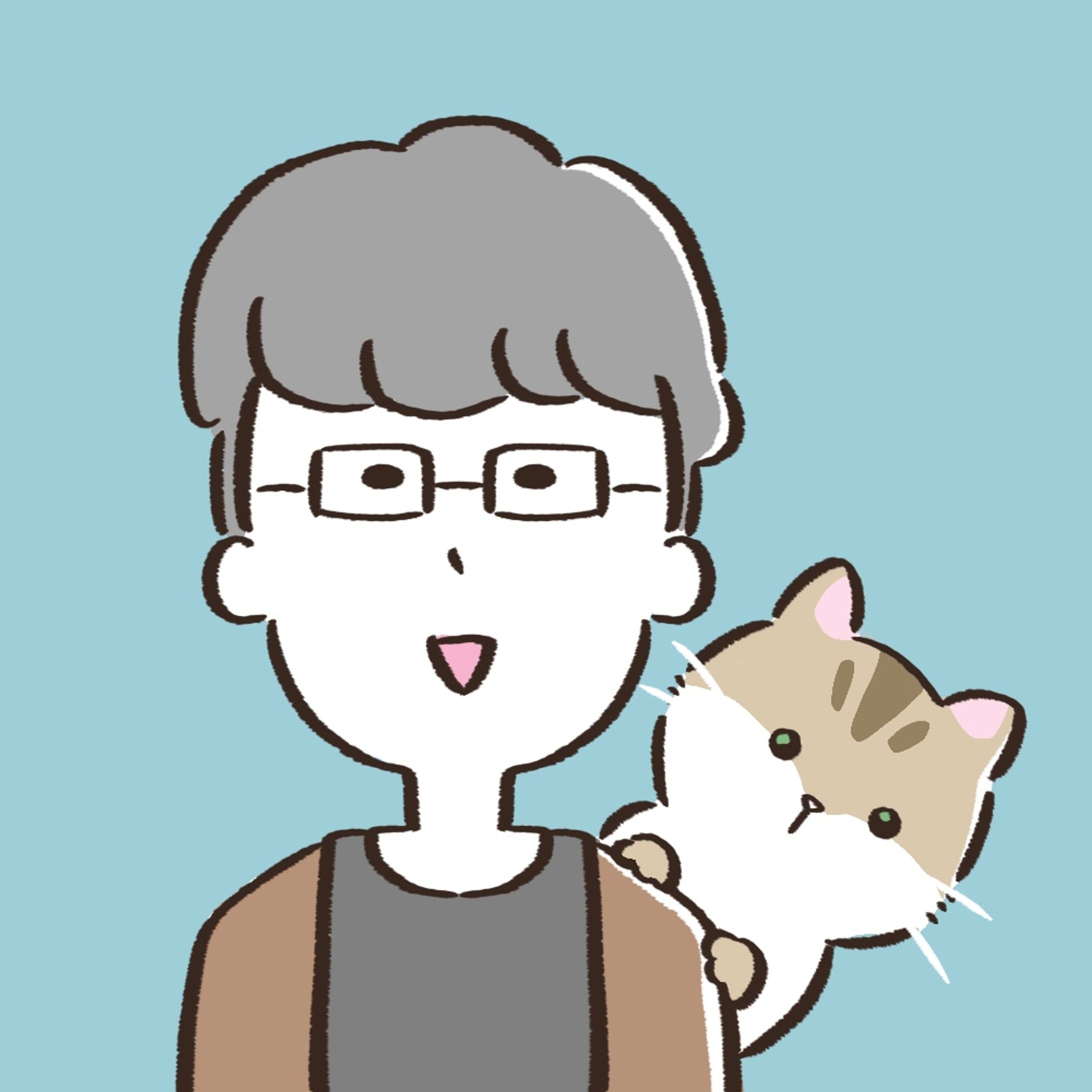 【似顔絵アイコン】男性-1