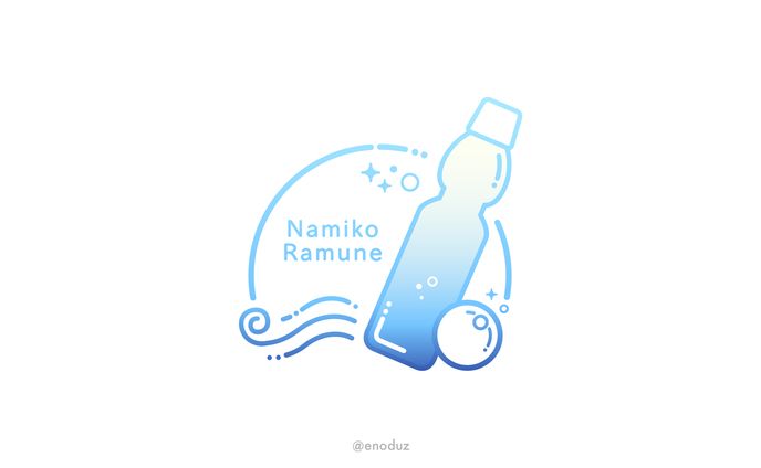 波子ラムネ様 / シンボルマーク